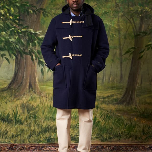 GLOVERALL 글로버올 오리지널 몬티 네이비 M사이즈 더플 코트