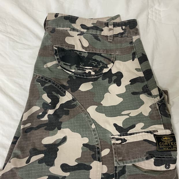 코르테이즈 고릴라즈 카모 팬츠 반바지 34