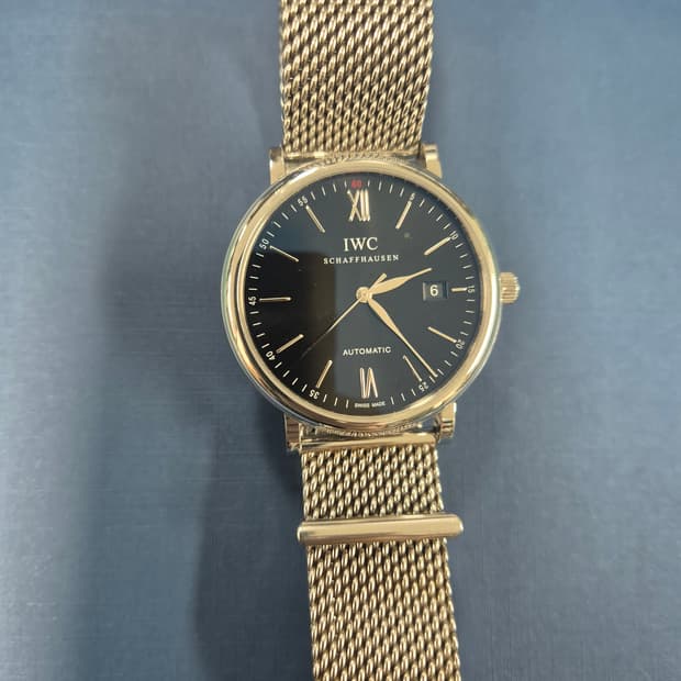 IWC 포르토피노 40 블랙 (iwc 롤렉스 오메가)