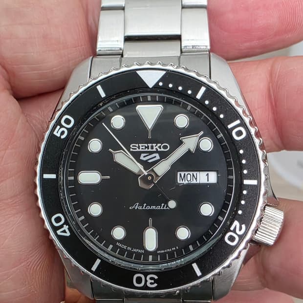 세이코(SEIKO)5 오토메틱 Sports 다이버 SRPD55K1 시계