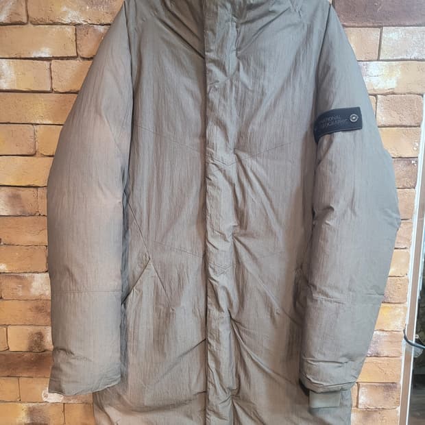 내셔널지오그래픽 남성 어반어드벤처 롱다운 코트 L