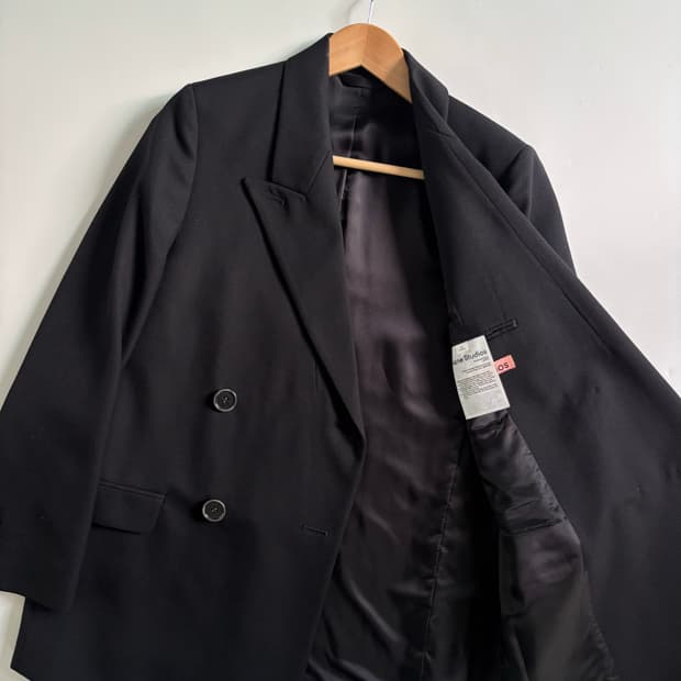 Acne Studio 아크네스튜디오 블랙 블레이저