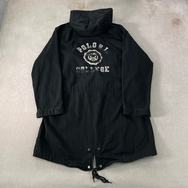 105 폴로랄프로렌 90s 스포츠 피쉬테일 야상 자켓