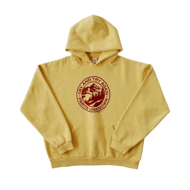 컬렉트 피시스 타타 후드 옐로우 L사이즈