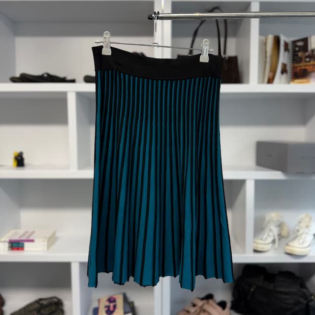 빈티지 라인 스커트