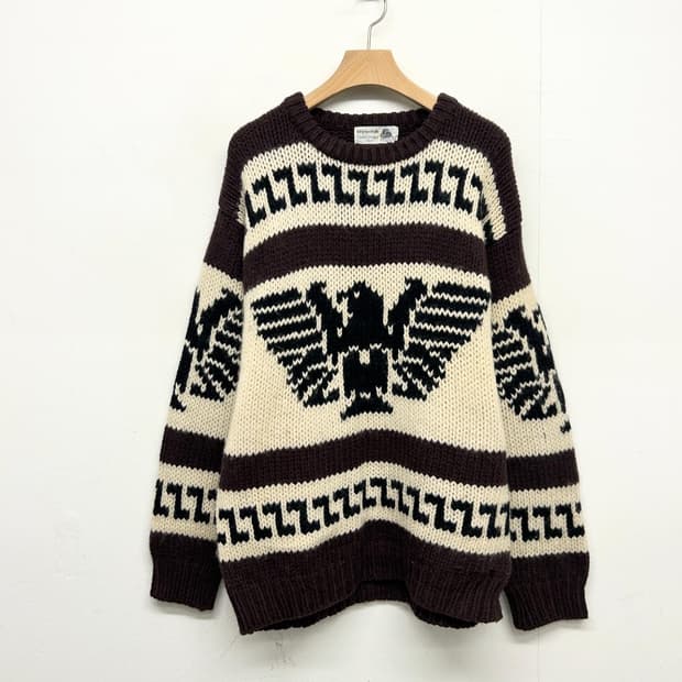 코위찬 핸드메이드 울 니트