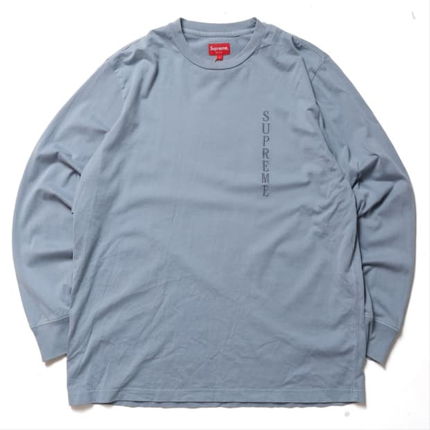 슈프림 Supreme Logo Printing Long Sleeve 