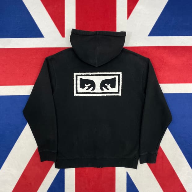 OBEY 후드집업 M 실측 L