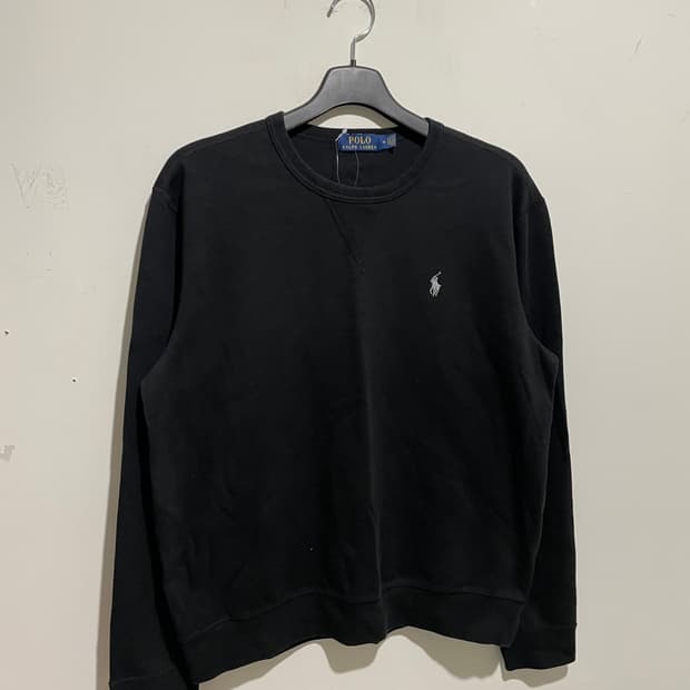 폴로랄프로렌 맨투맨 블랙