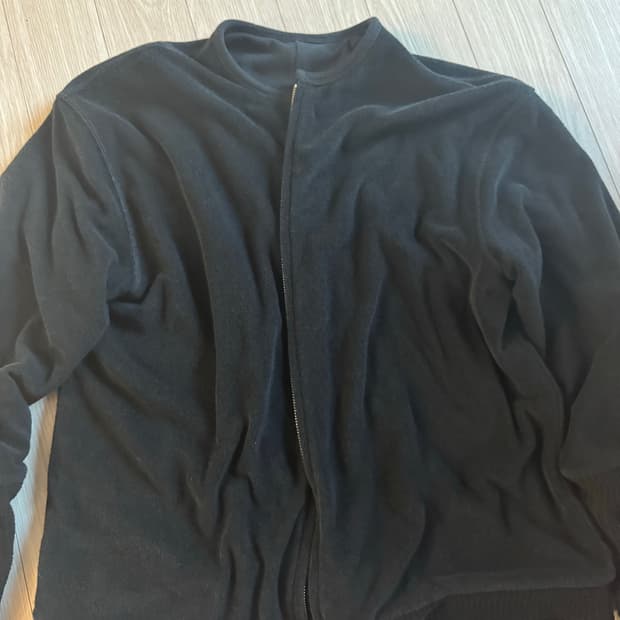 Reversible Layer Cardigan Black 3사