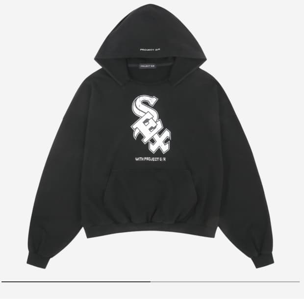 프로젝트지알 Sxx 패러디 후디 블랙