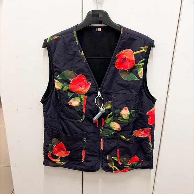 (정품/새상품) 폴 스미스 X 팝 트레이딩 컴퍼니 남성 리버시블 베스트 