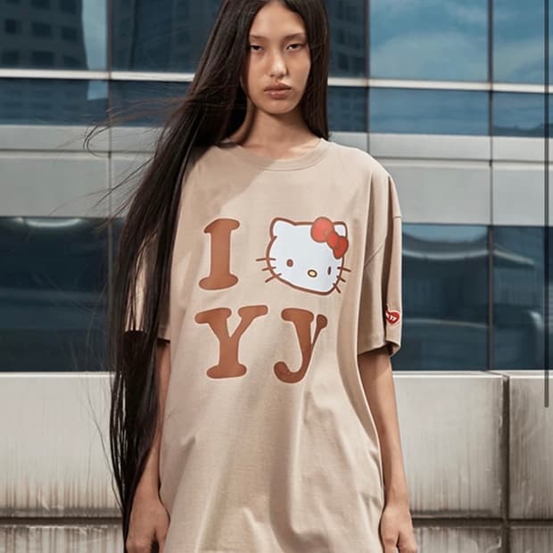 Open yy 키티 콜라보 반팔