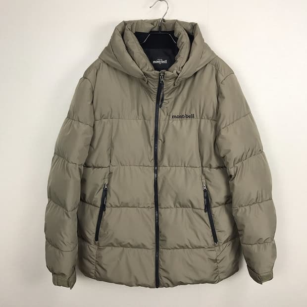 몽벨 패딩 점퍼 카키색 남성110
