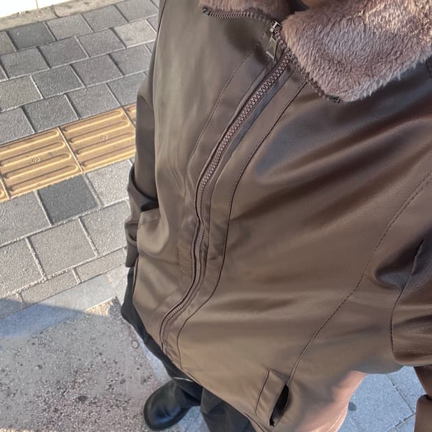 빈티지 무스탕 자켓 원가 20주고삿습니다