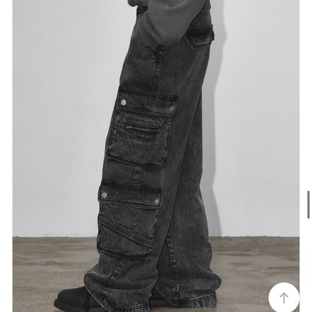 블랙업 카고팬츠