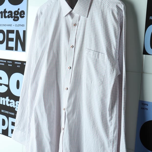 (2XL) 기라로쉬 셔츠 남방 빅사이즈 잔체크-H32708