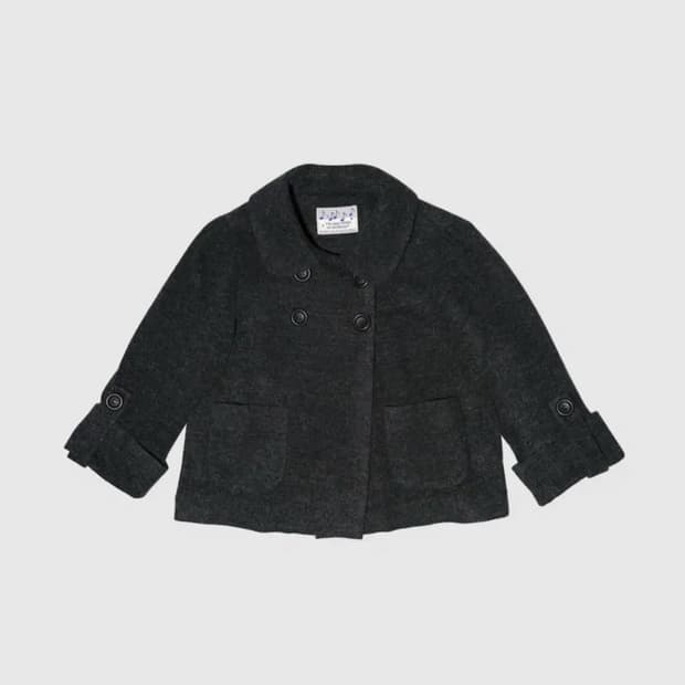 인앤양하모니 포포가디건 자켓 차콜