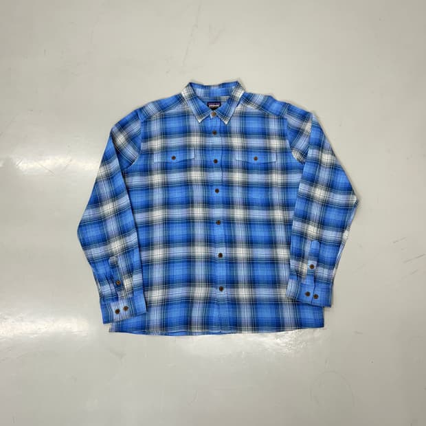Patagonia Blue Plaid Classic Shirt