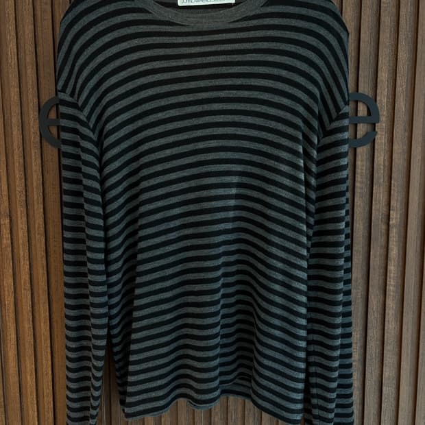 John lawrence sullivan 울 스트라이프 롱슬리브