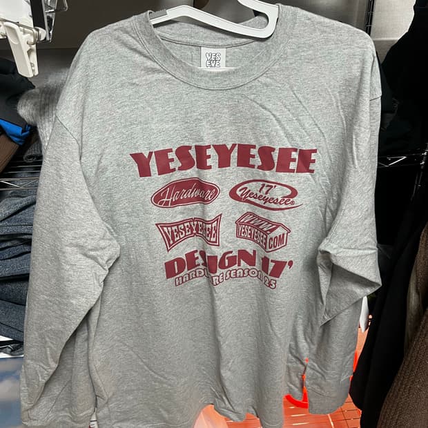 예스아이씨 롱슬리브 그레이 (XL)