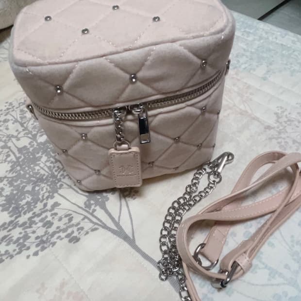 나이스클랍 재팬 벨벳큐빅 가방