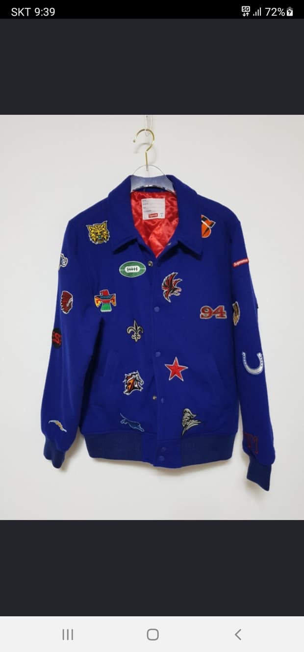 슈프림프렌차이드바시티자켓