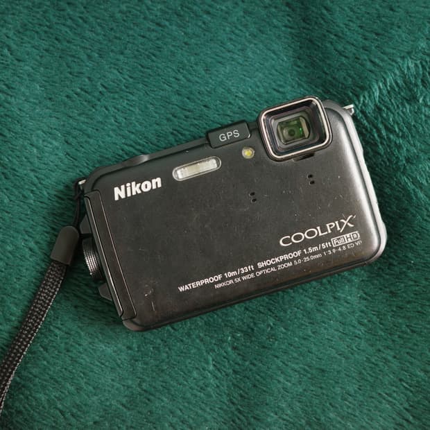 니콘 쿨픽스 Nikon Coolpix AW100 블랙