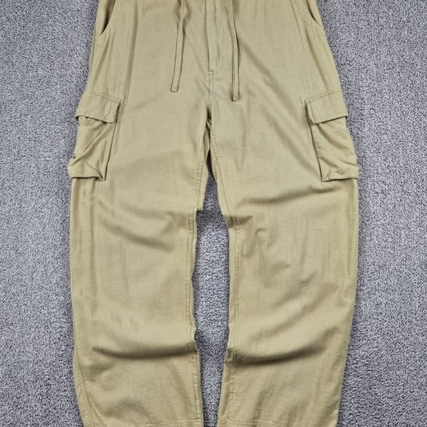 B.U.M 이큅먼트 린넨 카고 워크 팬츠 ( 38" ) / 10167