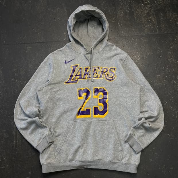 105 나이키 LA레이커스 르브론 후드티