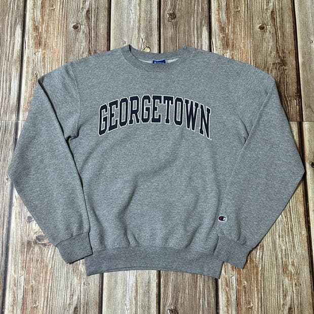 챔피온 칼리지 프린팅 스웻셔츠 S 사이즈 2개