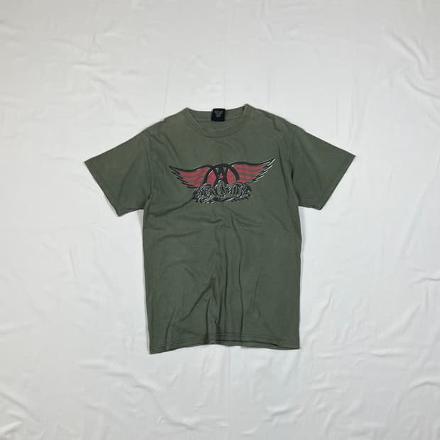 90‘s 97년도 에어로스미스 aero smith 밴드 투어 반팔티