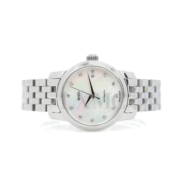 미도 바론첼리 레이디 트웬티 파이브 워치 스틸 시계 M039.007