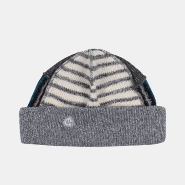 코이세이오 패치워크 비니 그레이 PATCHWORK BEANIE