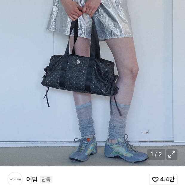 여밈 도트 숄더백 더플백 판매 YEOMIM BAG