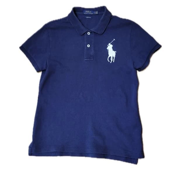 폴로 랄프로렌 빅포니 스키니핏 카라티 반팔 S