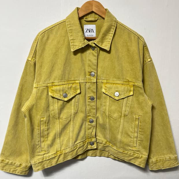 66 ZARA 자라 루즈핏 트러커 자켓 정품