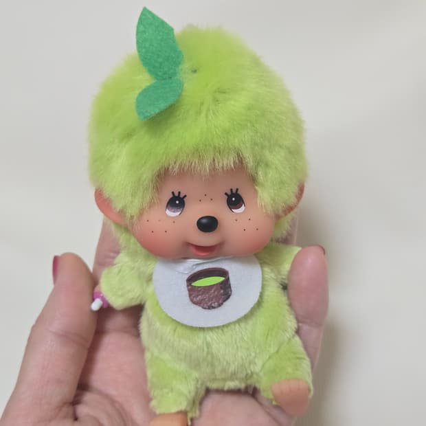 몬치치 말차 녹차 키링