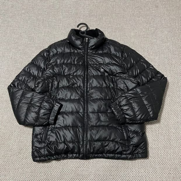 헤지스 구스다운. 유광 경량패딩. 5994