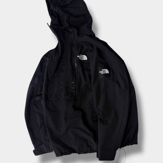 노스페이스 오버사이즈 테크 노벨티 후드 아노락 자켓