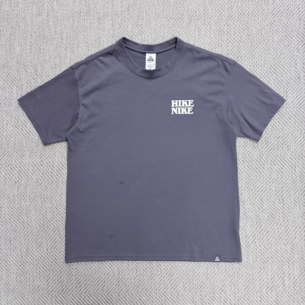 (XL)ACG 반팔티 그리드아이언