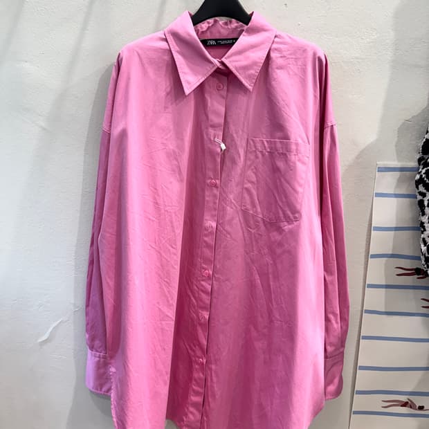 Zara 오버핏 셔츠