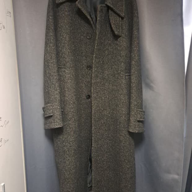 벨리에 맥시 멜톤 울 발마칸 블랙브라운 m사이즈 1회 시착