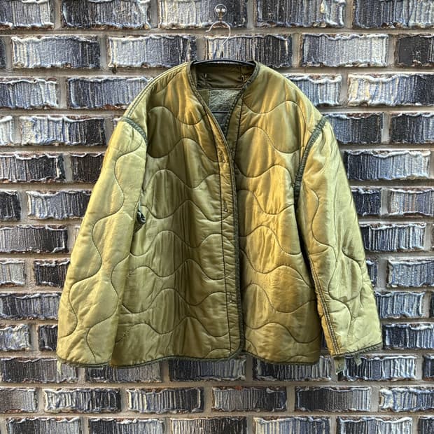 미군 오리지널 m65라이너 (깔깔이)