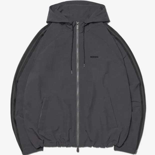 BUNGALOW WIND SHELL CHARCOAL