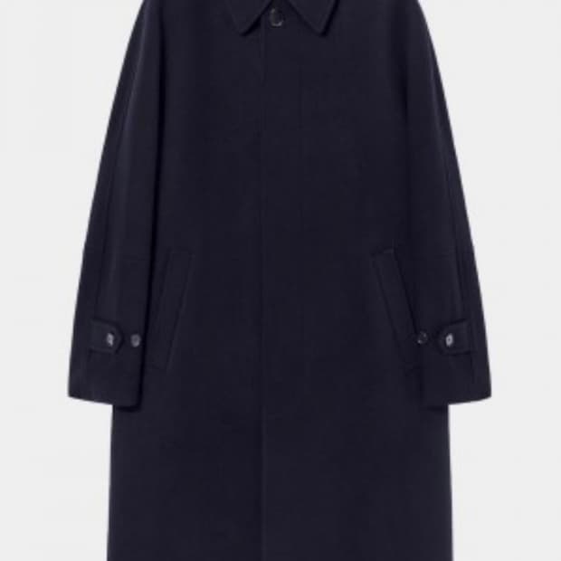 [52] 마마가리 수티앵 발마칸 코트 다크네이비