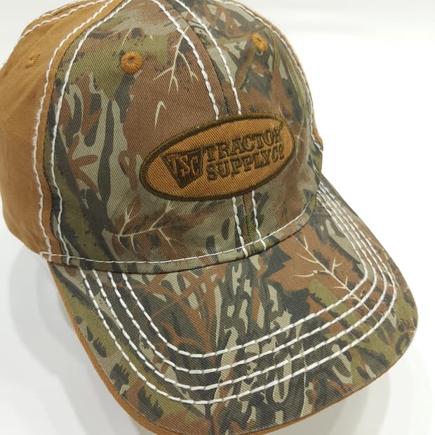 Vintage Camo Tractor Supply Cap P1494