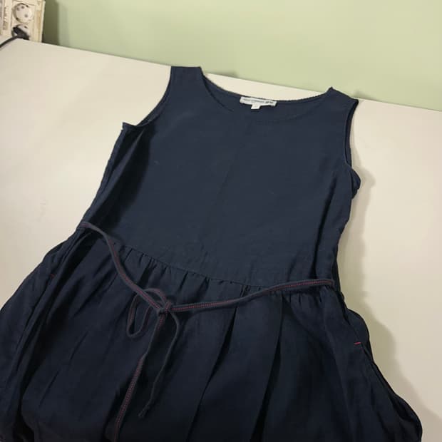 우먼S 유니클로 X 이네스드랑프레상쥬 민소매 린넨원피스