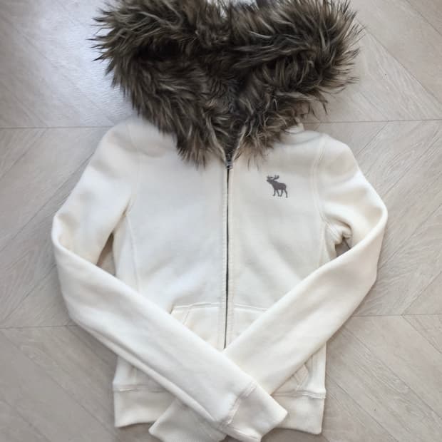 아베크롬비 털 후드집업 abecrombie
