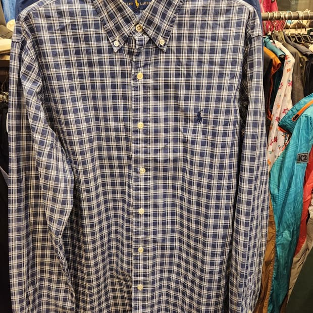랄프로렌 체크 셔츠